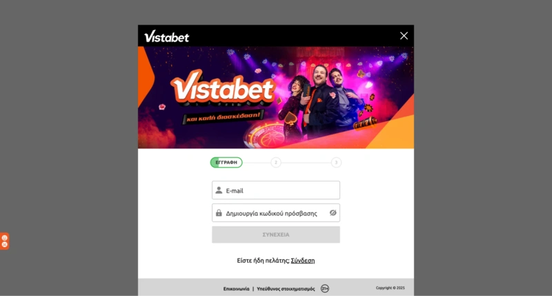 Vistabet Login